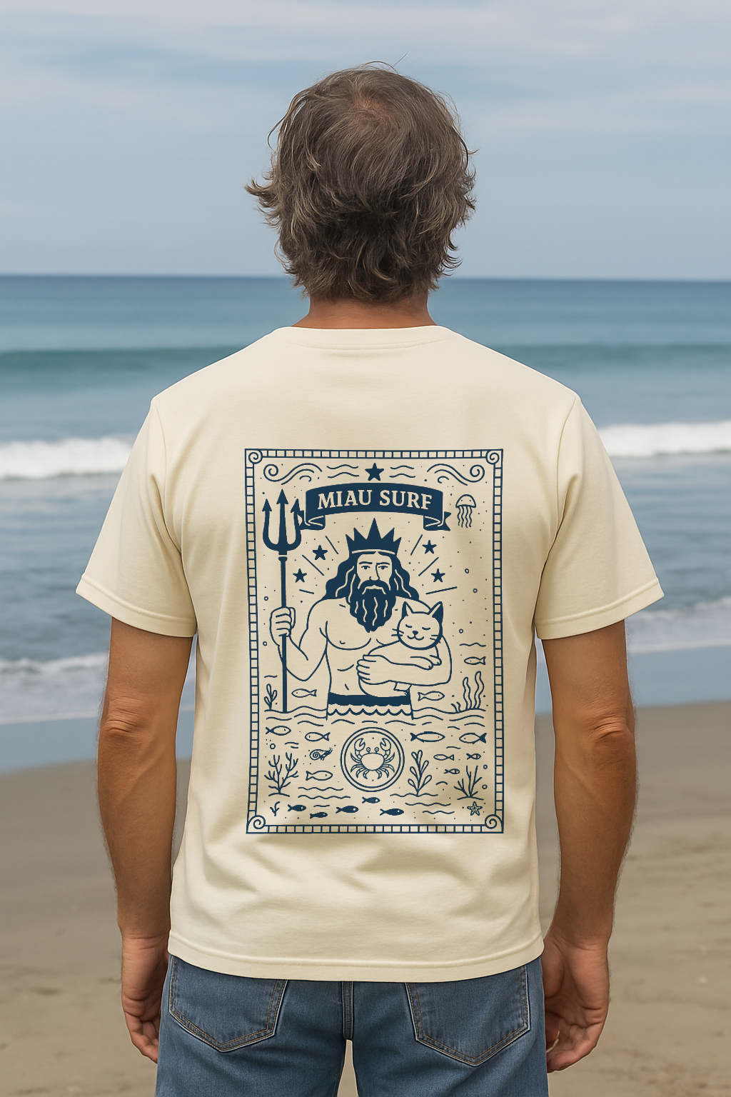 CAMISETA OCEANS SECRETS POSEIDÓN
