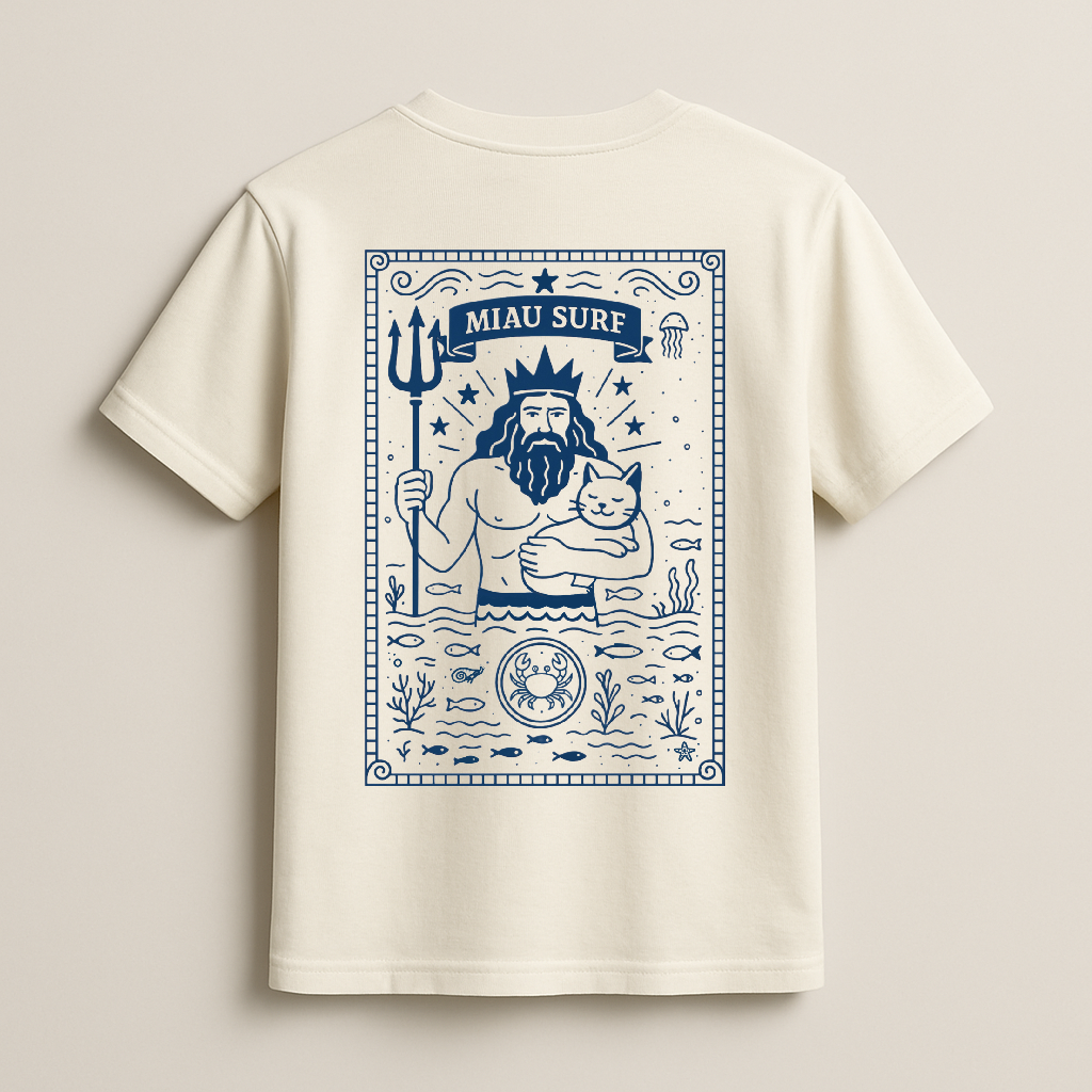 CAMISETA OCEANS SECRETS POSEIDÓN