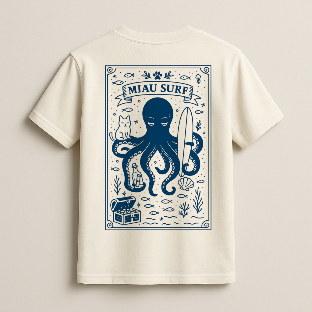 CAMISETA OCEANS SECRETS KRAKEN