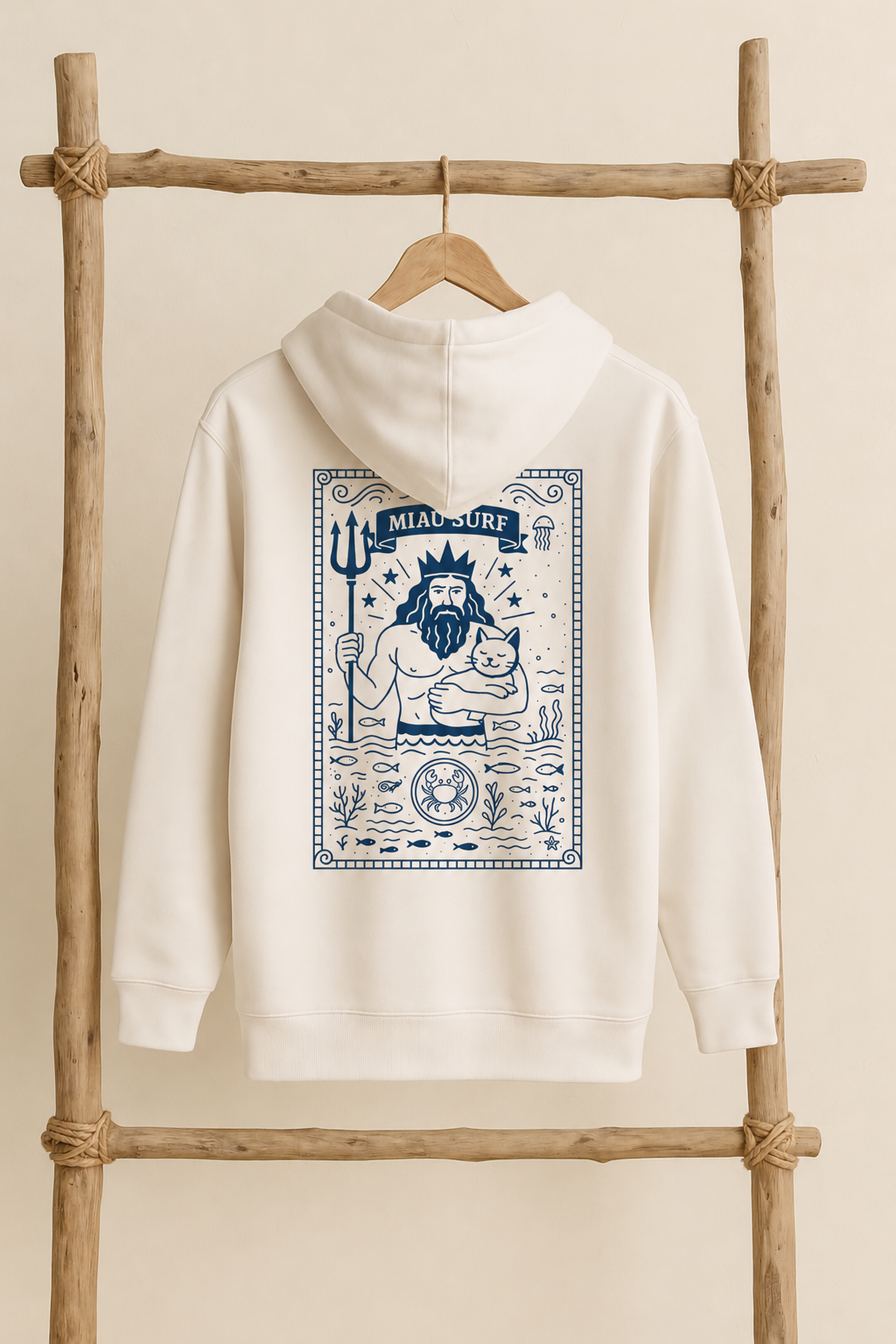 SUDADERA OCEAN SECRETS POSEIDÓN