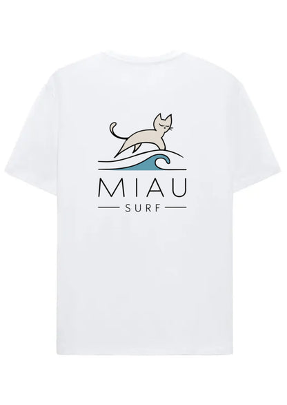 CAMISETA MIAU SURF