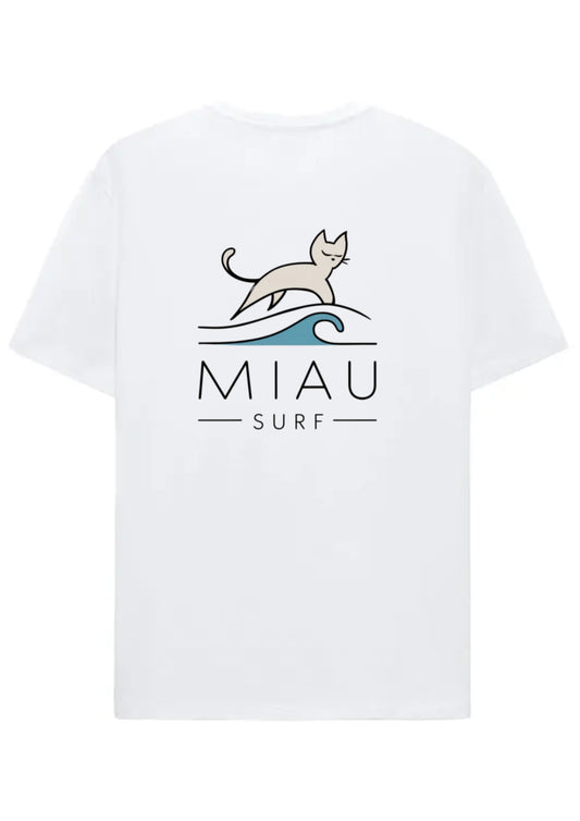 CAMISETA MIAU SURF