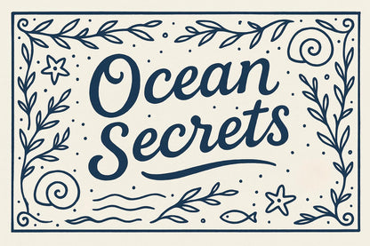 LÁMINAS OCEAN SECRETS