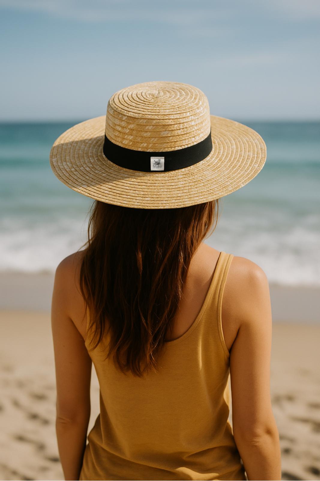 SOMBRERO DE PAJA MIAU SURF